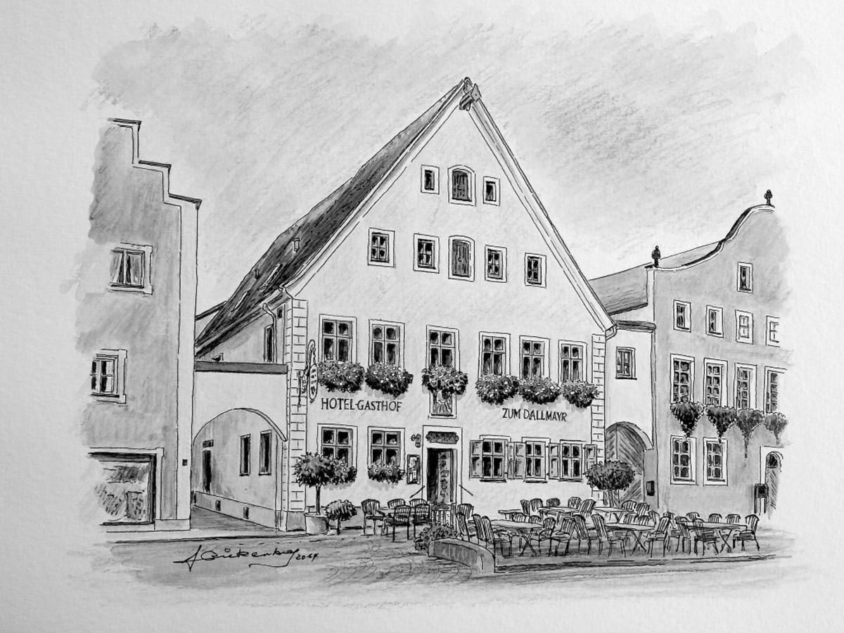 Zum Dallmayr Hotel Garni Berching Luaran gambar